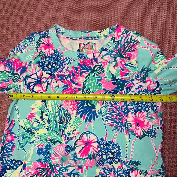 Lilly Pulitzer Luxletic Top Beach You To It set top XS / shorts S - Picture 7 of 9